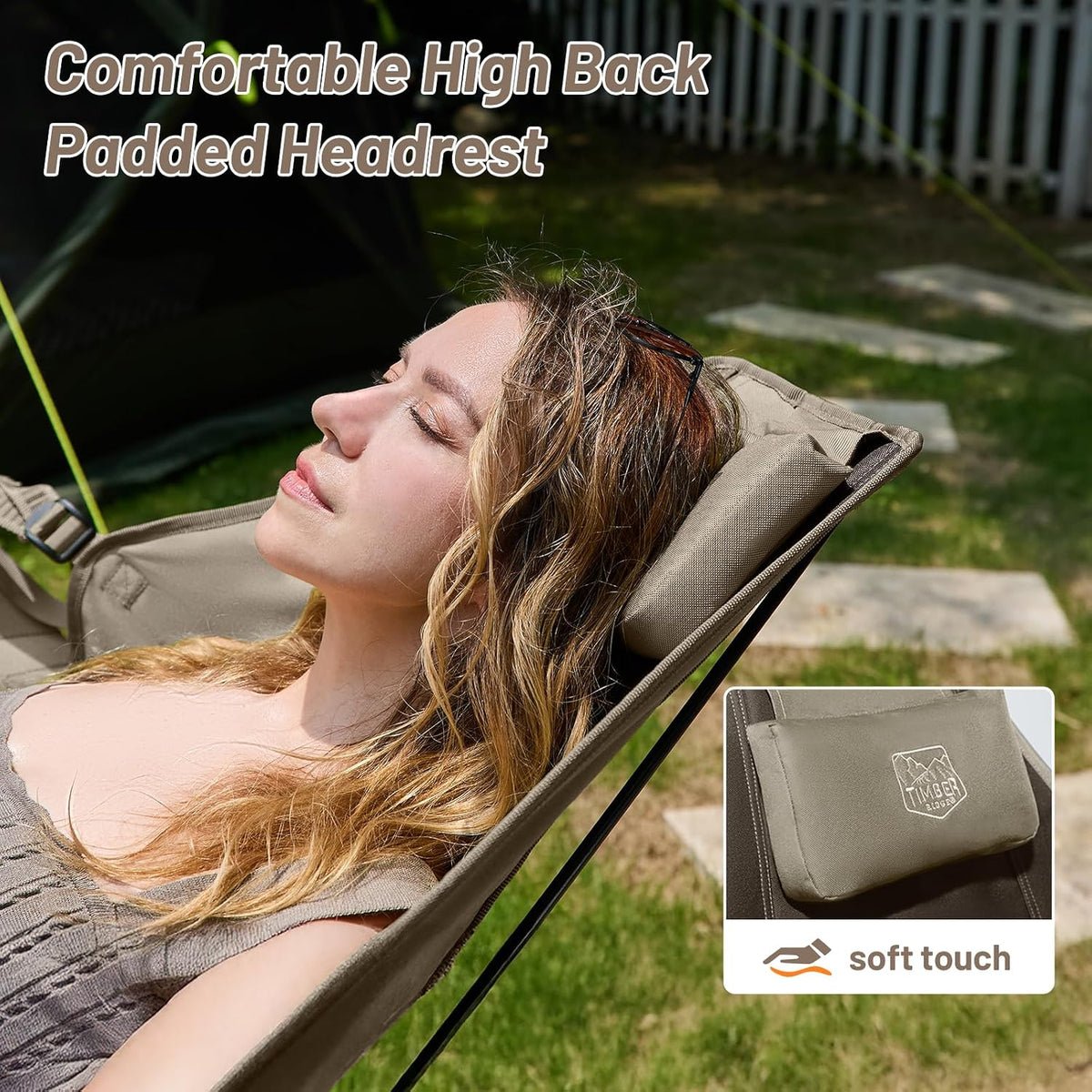 Timber Ridge Hammock Camping Chair, Portable Oversized Swinging Camp Chairs
