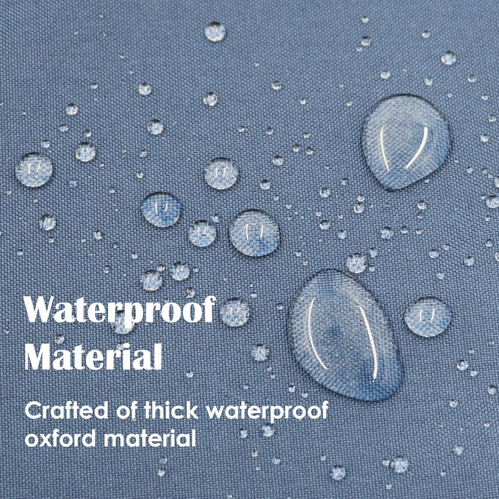 SK Studio Patio Cushion Covers Waterproof Outdoor Furniture Cushion Covers
