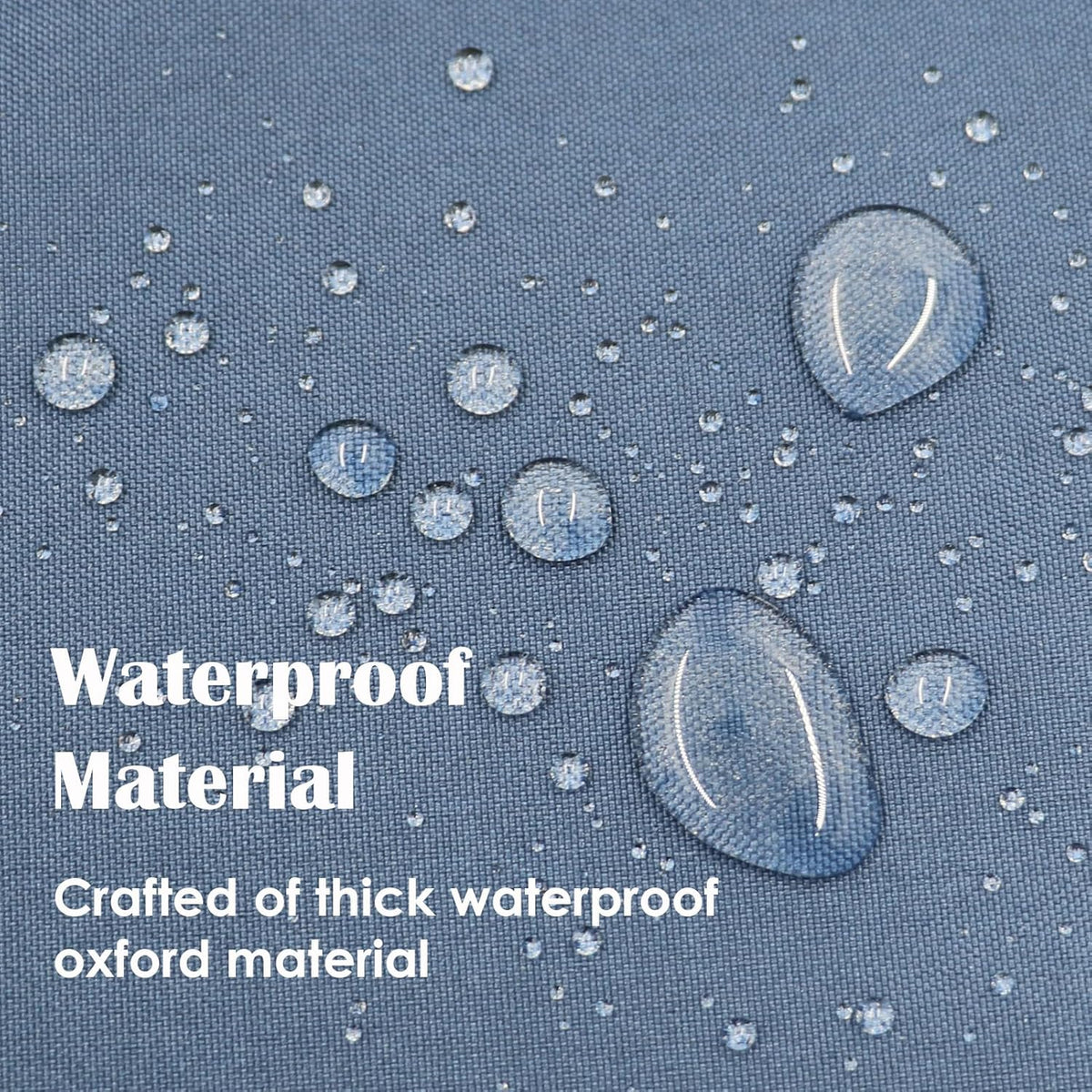 SK Studio Patio Cushion Covers Waterproof Outdoor Furniture Cushion Covers
