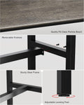 Bar Table, Bar Height Pub Table, High Top Cocktail Table for Kitchen Dining