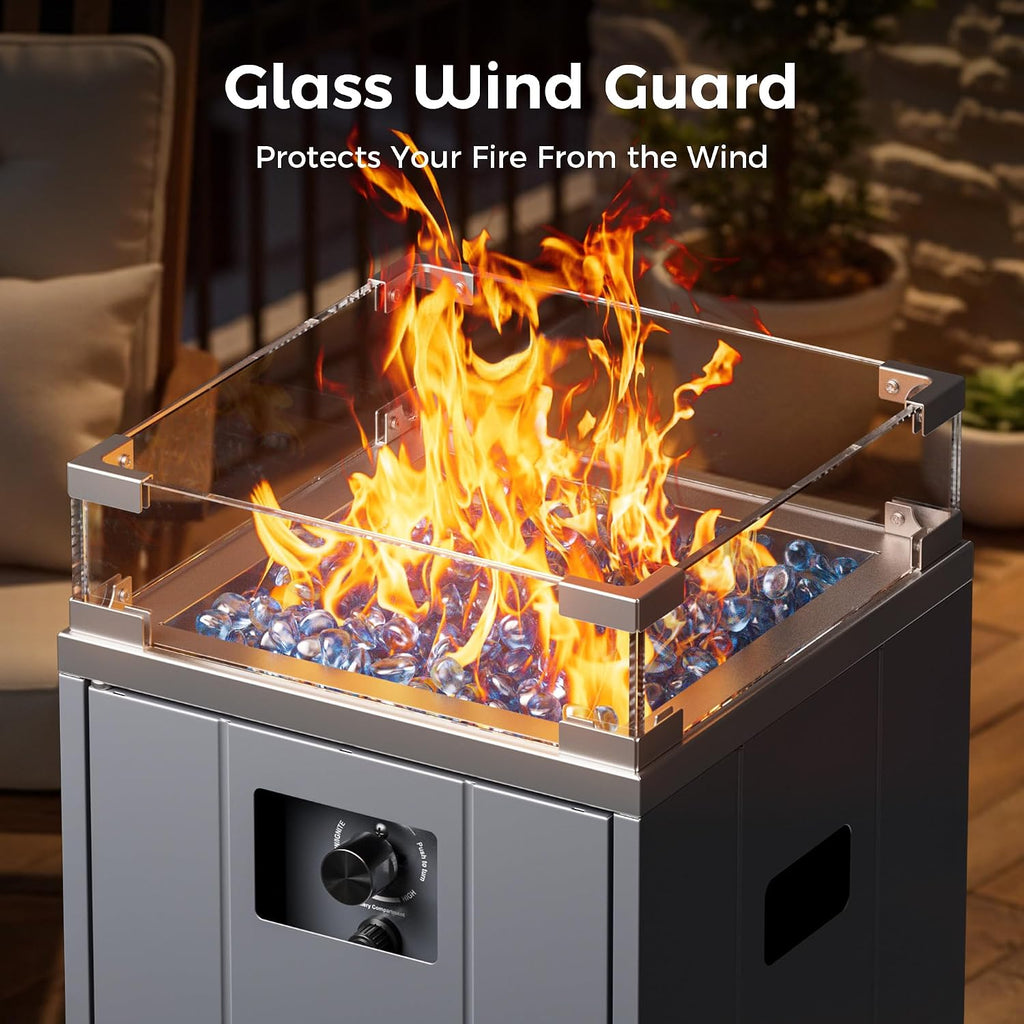 BALI OUTDOORS 15 inch Gas Fire Pit