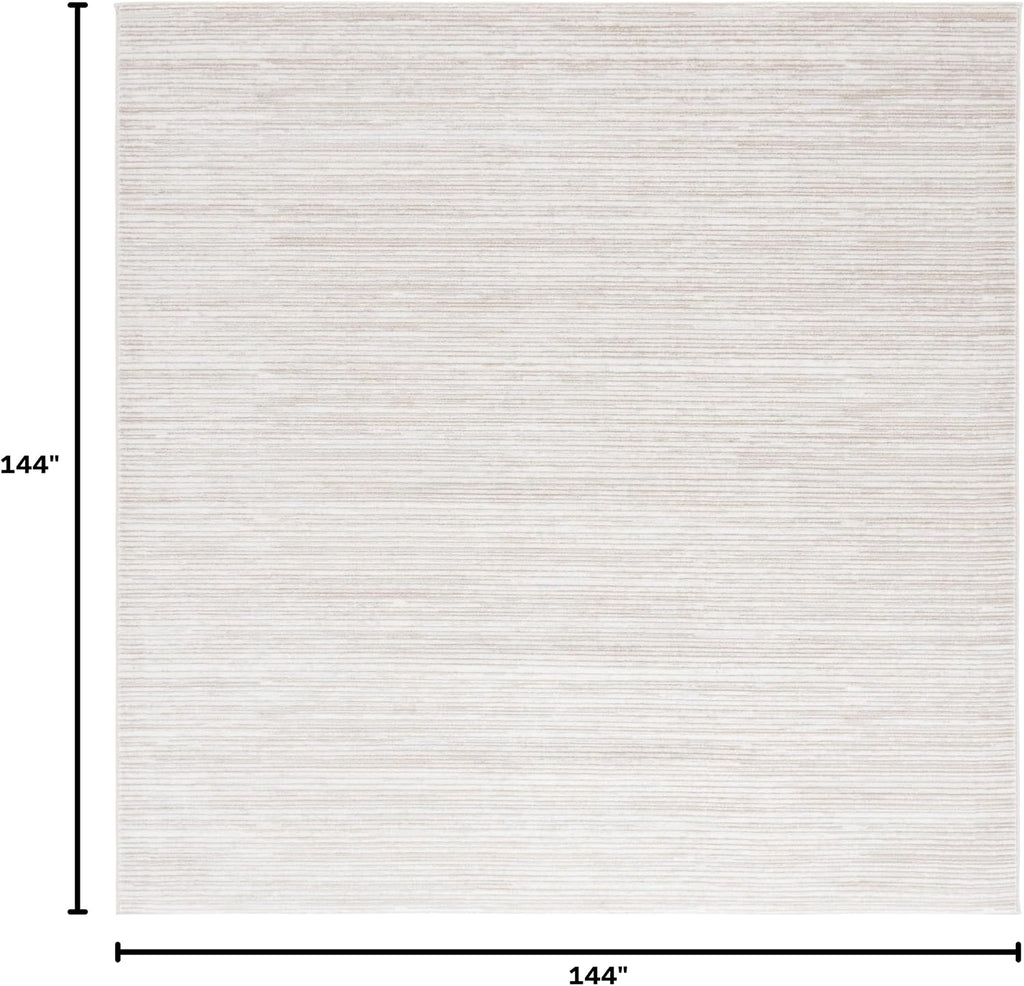 SAFAVIEH Vision Square Rug 12', Ivory VSN606J