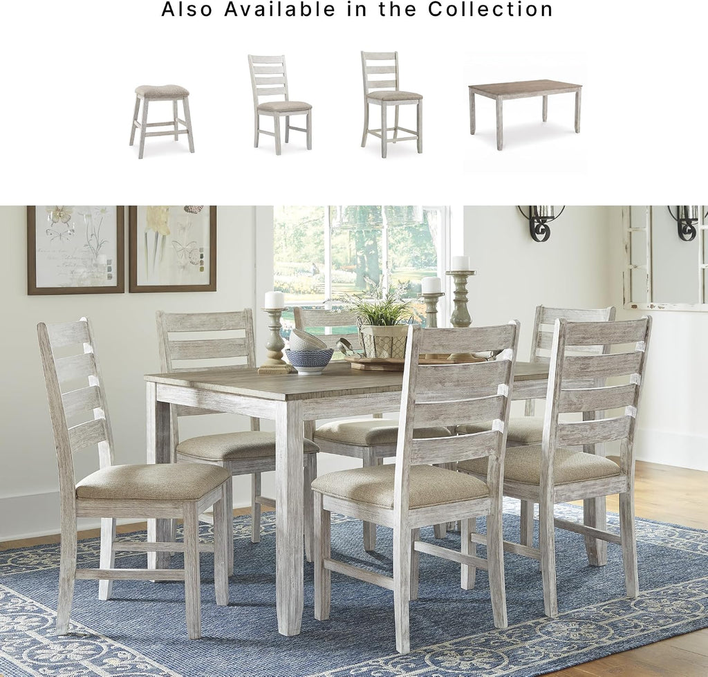 Signature Design by Ashley Skempton 3-Piece Counter Height Dining Table Set