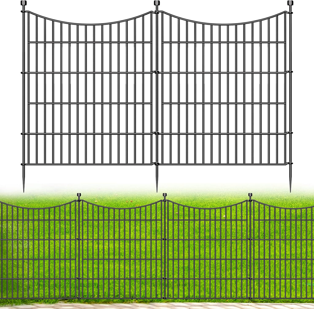 No Dig Dog Fence Outdoor for Yard, 32 in(H) X 23.6 ft(L)