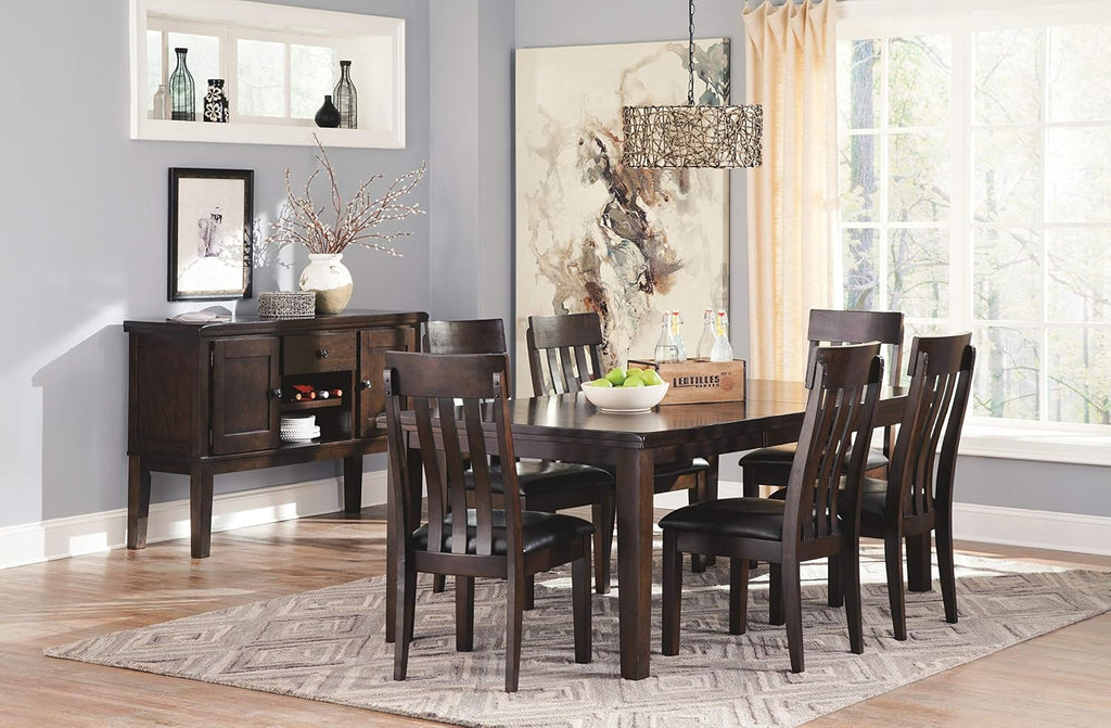 Signature Design by Ashley Haddigan Dining Extension Table, Seats 6-8