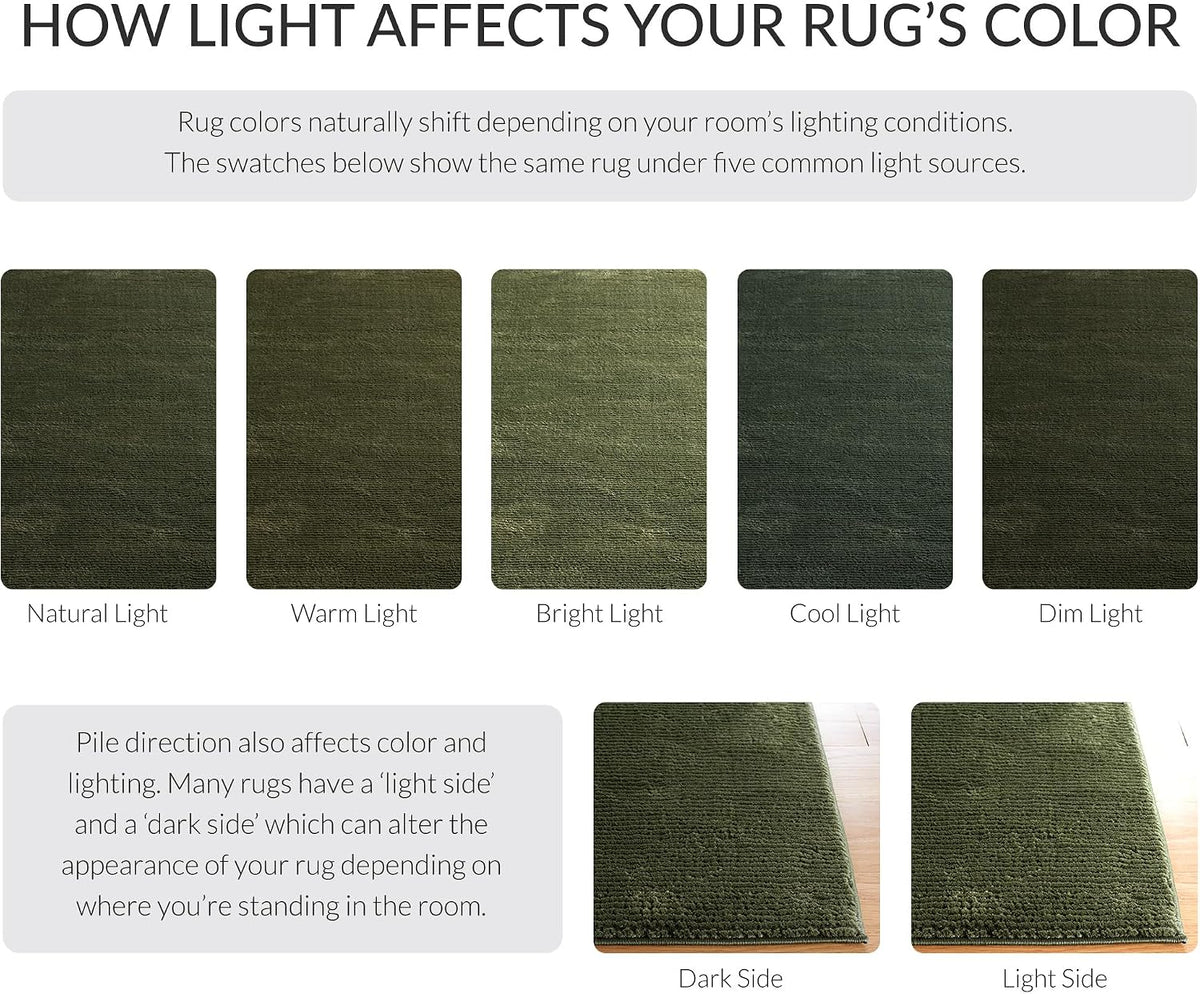 SAFAVIEH Revive Area Rug 9'x12', Modern Green REV102Y