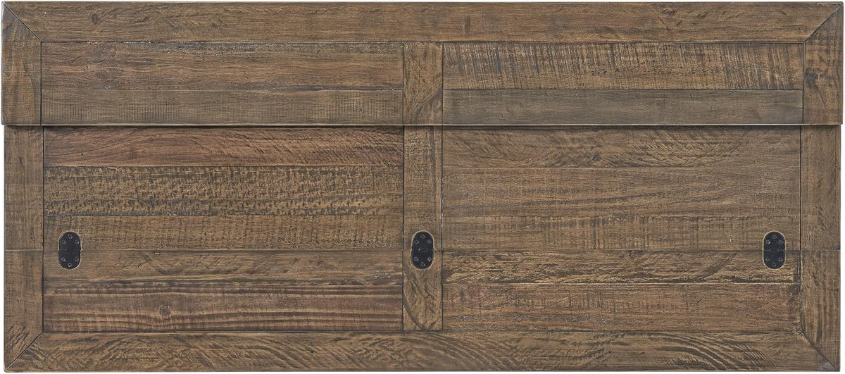 Martin Svensson Home Napa Solid Wood Flip Top Sofa Table, Natural
