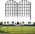 No Dig Garden Fence Panels, Dog Fence Outdoor for Yard, 12 Pack