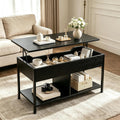 DUMOS Coffee Table, Wood Lift Top Coffee Table for Living Room Home