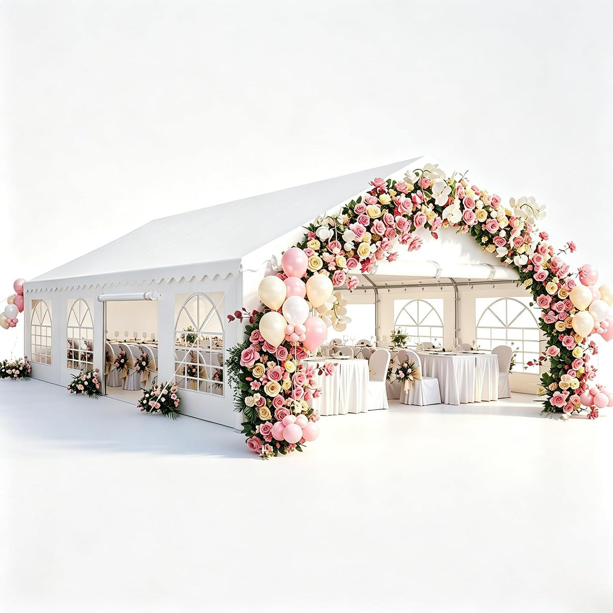 YITAHOME 20x30FT Party Tent Ripple Series carpa para Fiestas