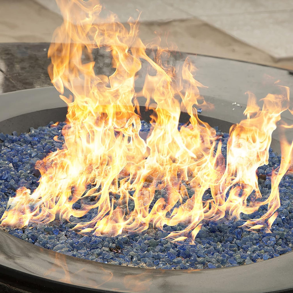 Stainless Steel Fire Pit Burner Pan Kit, NG, 36-Inch Burner Pan