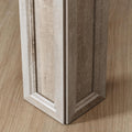 39.4''Square Coffee Tables for Living Room, Large Grey Coffee Table