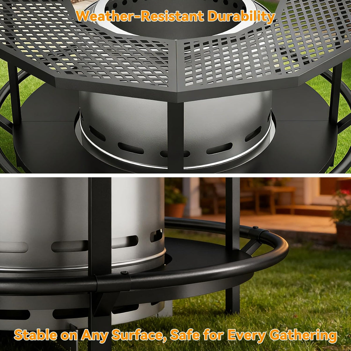 Fire Pit Surround Table for Solo Stove Bonfire & Ranger
