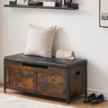 GAOMON 39.4" Storage Chest, Storage Bench with Safety Hinge