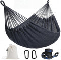 SUNCREAT Hammocks Outdoor Hammock Swing, Extra Large Hammock, Gray