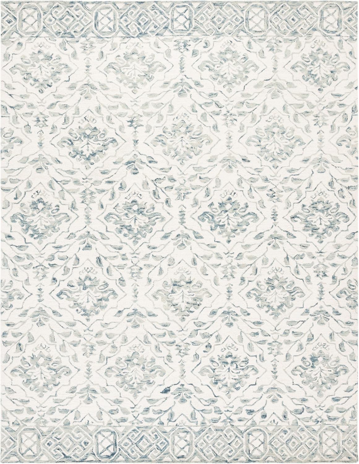 safavieh dip dye collection area rug - 10' showing dimensions