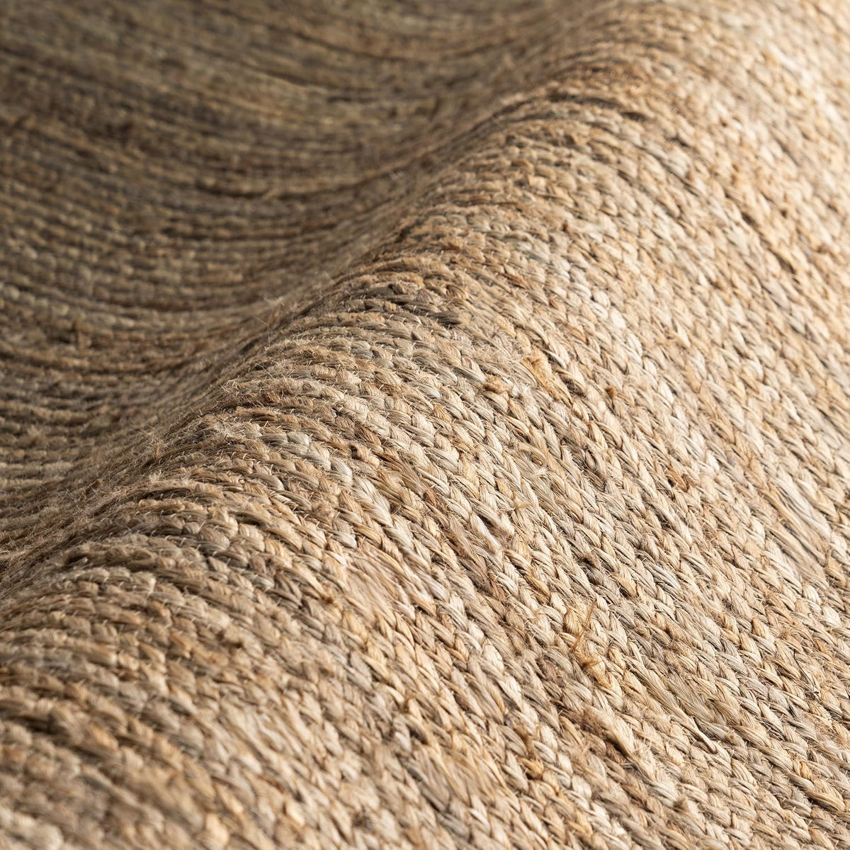 nuLOOM Rigo Natural Solid Flatweave Area Rug, Oval 9' x 12'