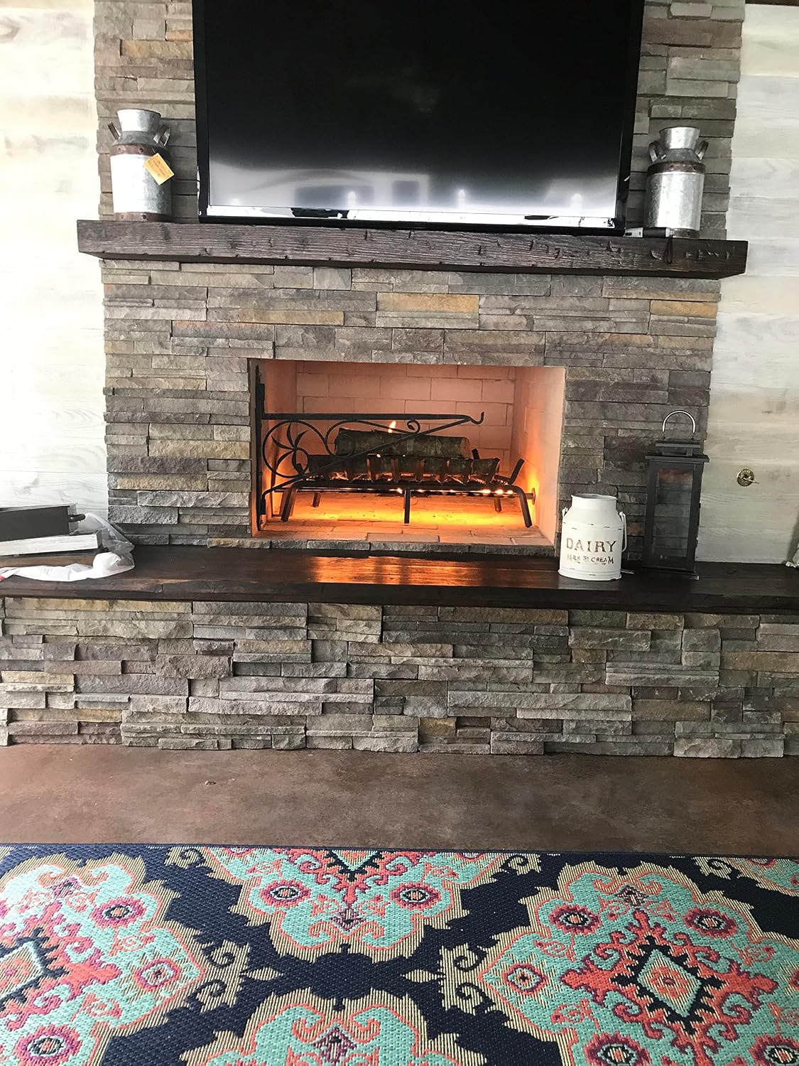 EasyFirePits Lifetime Warranted 316 Stainless Steel Fireplace Log Lighters (36.00, 36 Inch Log Lighter)