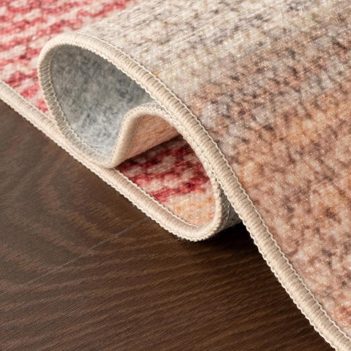 Dash & Albert Noa Multicolor Striped Washable Rug, 8'6"x11'6"