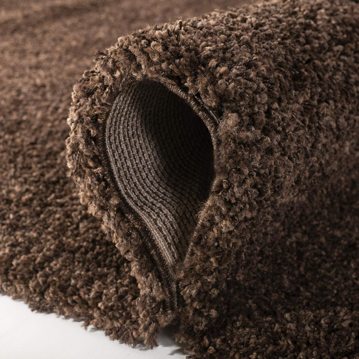 SAFAVIEH Area Rug 11x15 - California Shag Collection - Large - Brown, Non-Shedding & Easy to Clean, Ultra Plush Thick Pile, Ideal for Living Room, Bedroom, Dining Space (SG151-2727)