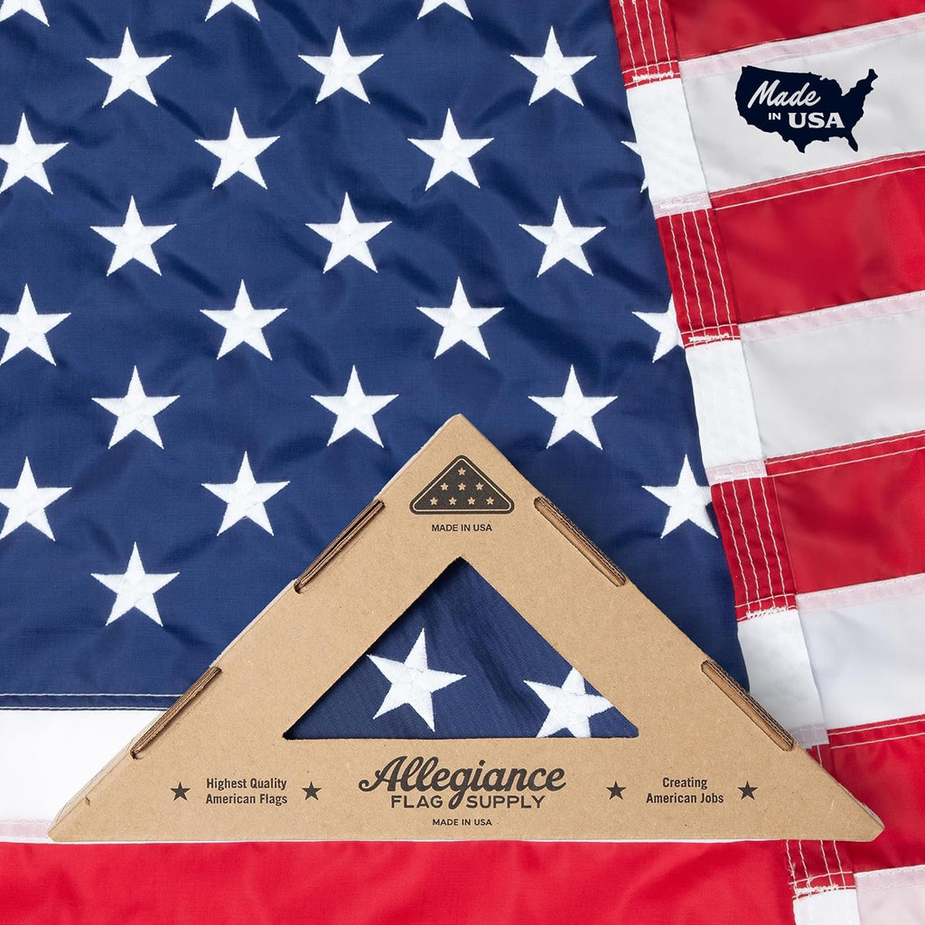 Allegiance American Flags For Outside 4x6 Ft, Made in USA