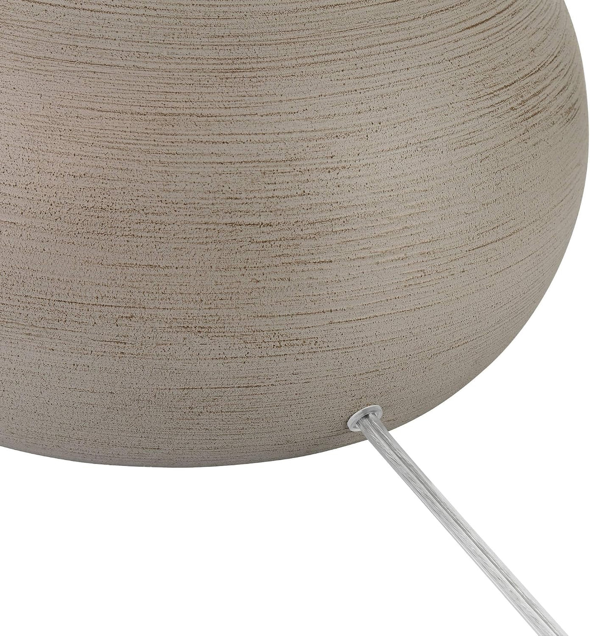 Possini Euro Design Moderne Droplet 62" Tall Natural Gray Floor Lamp