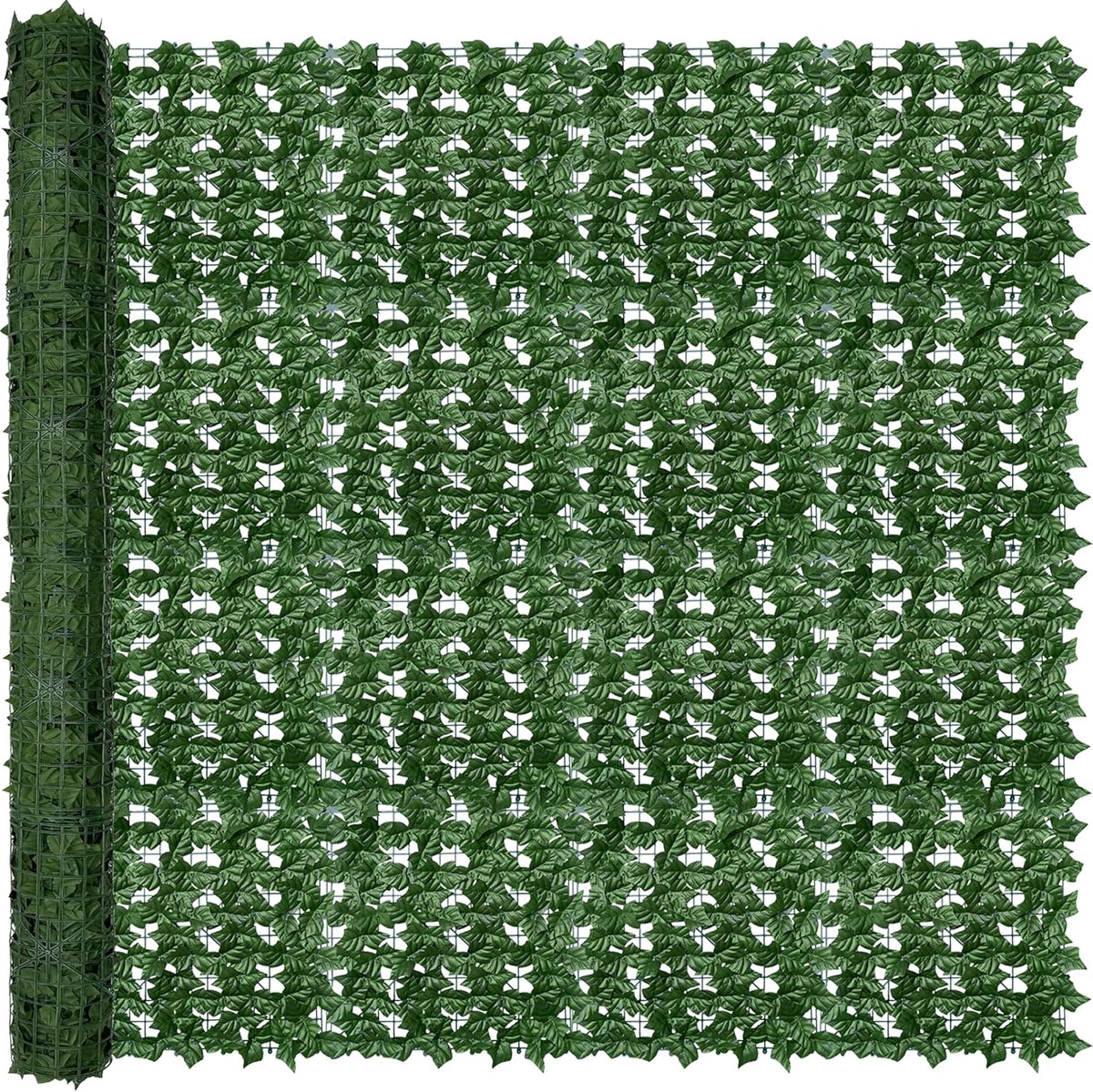 Artificial Ivy Privacy Fence Wall Screen,80X120 in UV-Anti Faux Greenery Backdrop Ivy Vine Leaf Hedges Fence Panels for Patio, Balcony, Garden, Backyard Indoor Outdoor Green Wall Decor