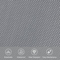 Outdoor Lounge Chair with Pillow, Pool Lounger, Grayish Blue