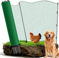 Temporary Fence with Posts,3‘x50‘ Animal Barrier Dog Portable Fencing