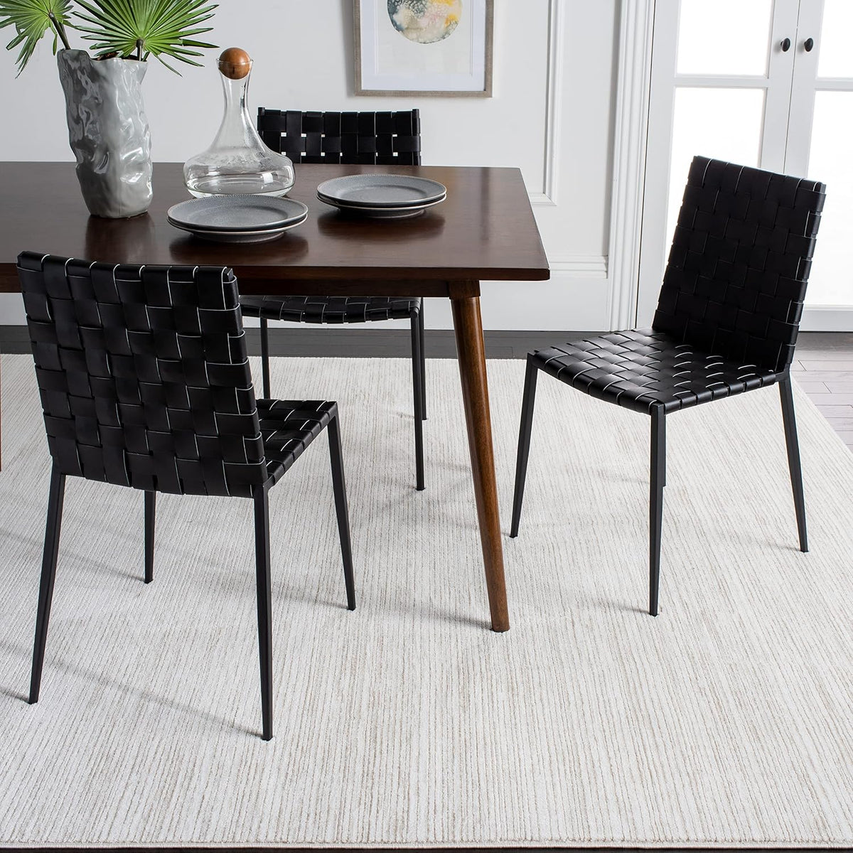 SAFAVIEH Vision Square Rug 12', Ivory VSN606J