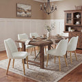 Garvee Wooden Dining Chairs Set of 6, Dining Room Chairs with Wood Legs