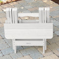 highwood Folding Adirondack Side Table, White