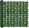 ODTORY Artificial Ivy Privacy Screen Fence Panel, Green 40 X 120 in