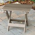 highwood AD-TBS1-WBR Folding Adirondack Side Table, Woodland Brown