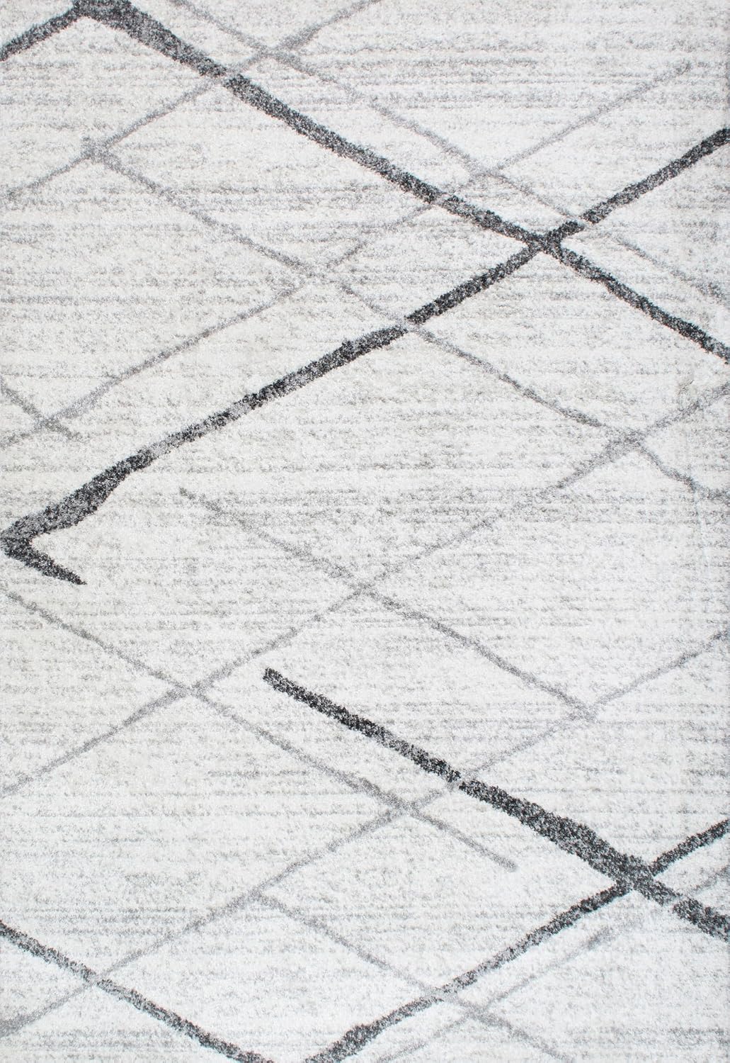 nuLOOM Thigpen Grey/Off-White, 10' x 14', Soft and Cozy, High Traffic, Stain Resistant, Easy Clean, Non-Shed, Durable Area Rug for Bedroom, Living Room, Dining Space, Den, Foyer, Entryway