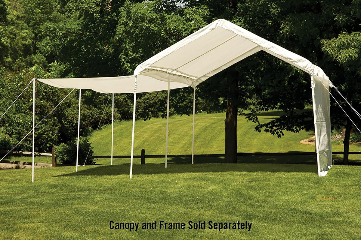 ShelterLogic MaxAP Canopy Extension Kit, White, 10 x 20 ft., 25730