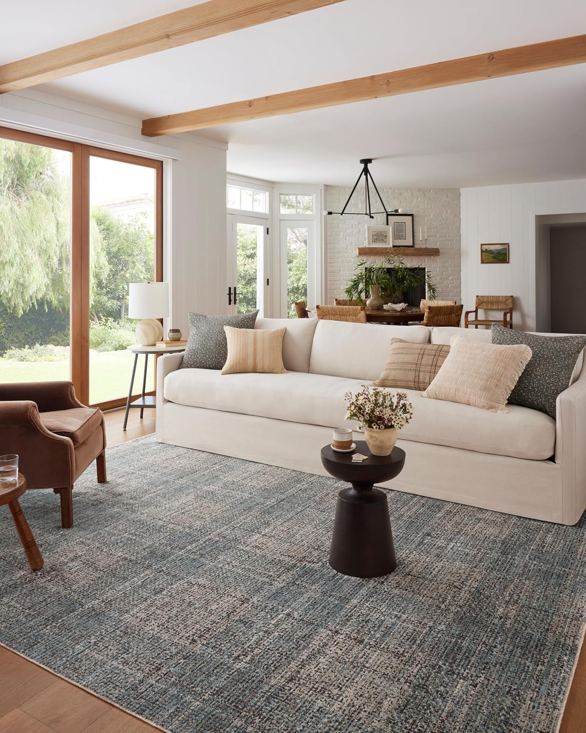 Loloi Angela Rose Ember Denim/Charcoal 7'-10" x 10' Area Rug