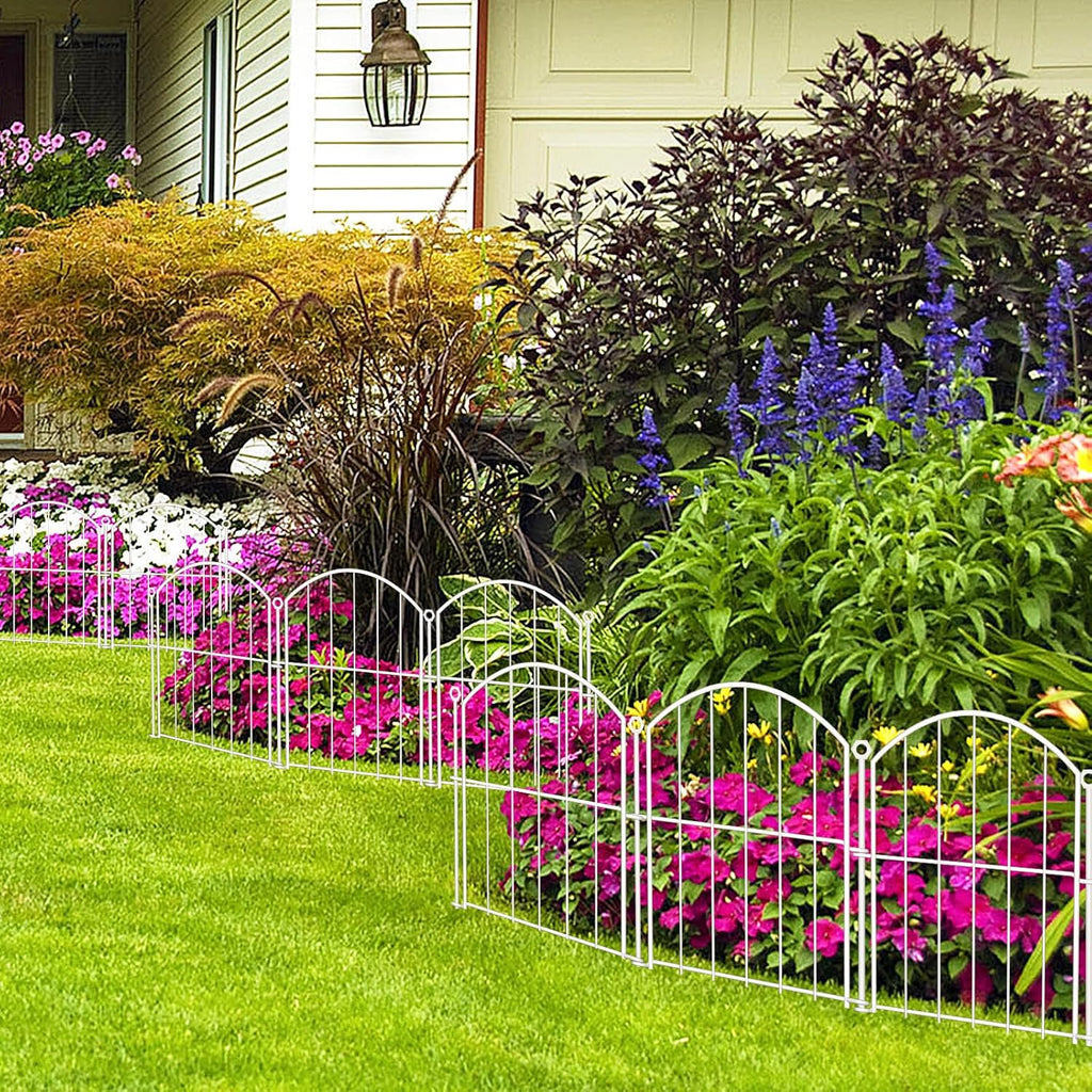 Decorative Garden Fence, 17in (H) x 30ft(L) No Dig Fence