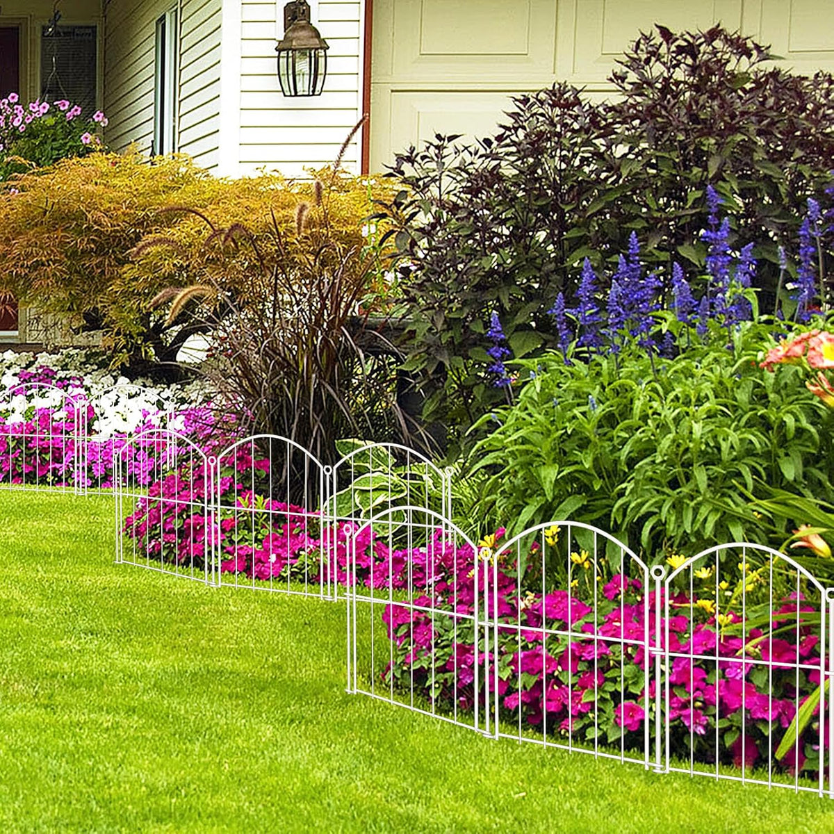 Decorative Garden Fence, 17in (H) x 30ft(L) No Dig Fence