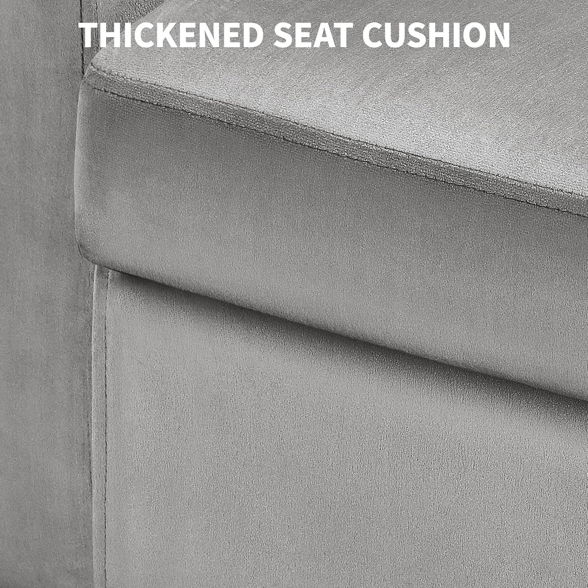 Yaheetech Barrel Accent Chair, Upholstered Modern Armchair, Gray