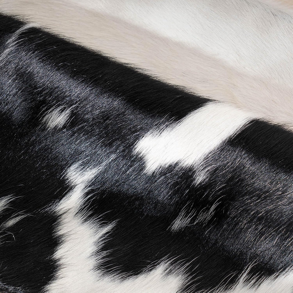 ecowhides 100% Genuine Brazilian Cowhide Pillow Cover – Luxury Leather Decorative Cushion for Rustic & Western Home Décor