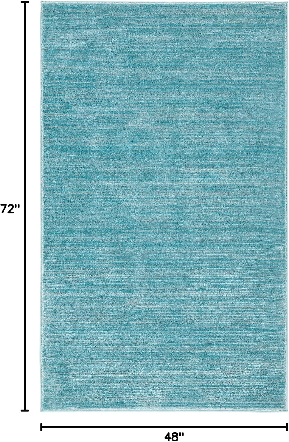 SAFAVIEH Vision Area Rug 4x6, Modern Tonal Aqua VSN606B