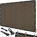 Artpuch 90% Sun Shade Cloth, 10 x 12 FT Pergola Shade Cover Canopy with Grommets, Sun Screen Fabric Tarp for Patio, Outdoor, Garden, Backyard, Mocha