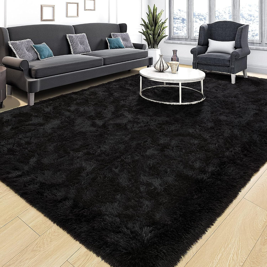 Tepook Area Rugs 9x12 for Living Room, Super Soft Fluffy Rugs for Bedroom