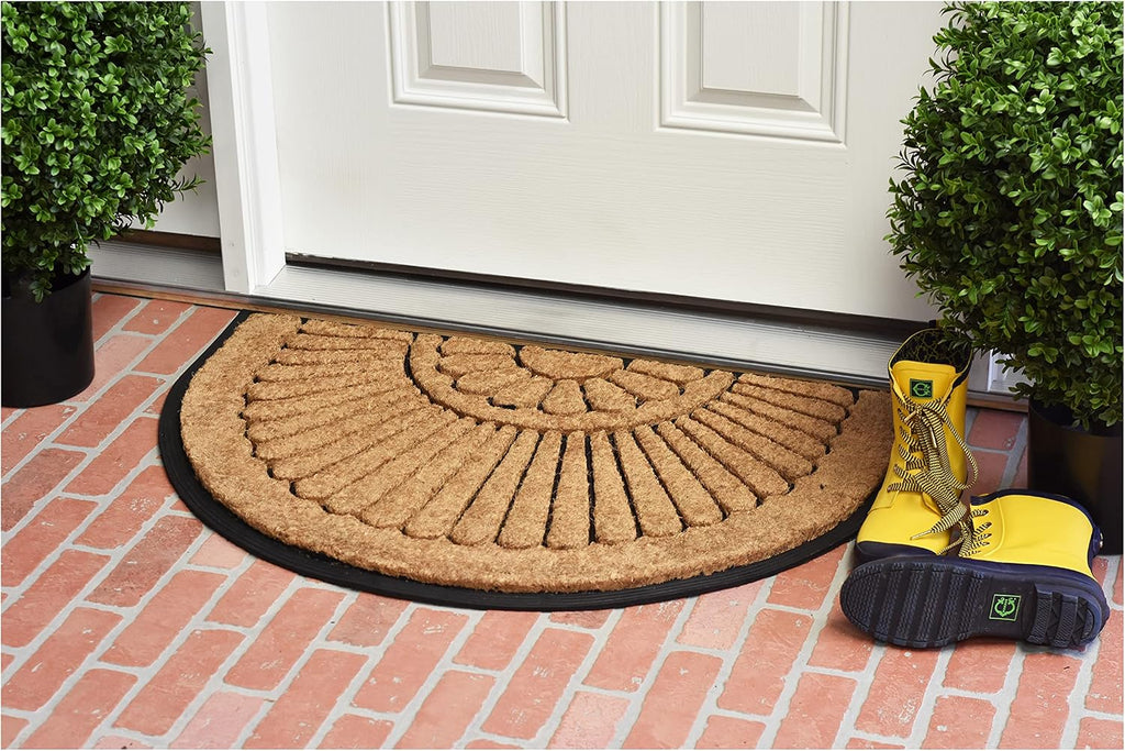 Calloway Mills Shell Coir and Rubber Heavy-Duty Over-Sized Doormat (30 x 48)