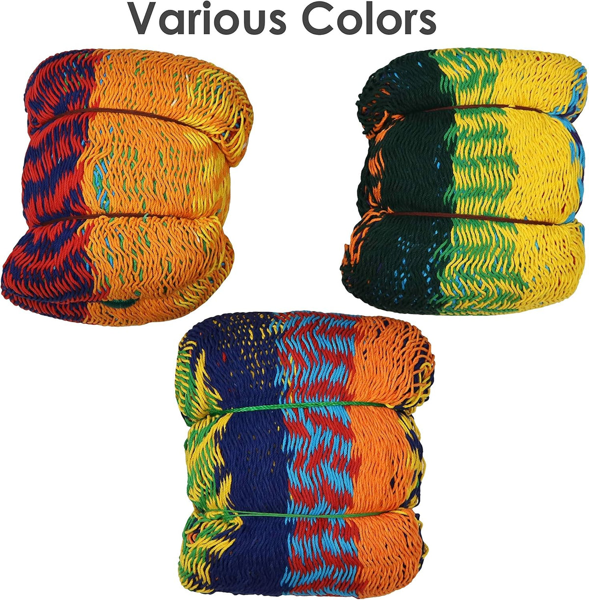 Sunnydaze Mayan XXL Double Heavy-Duty Hammock, Multicolor