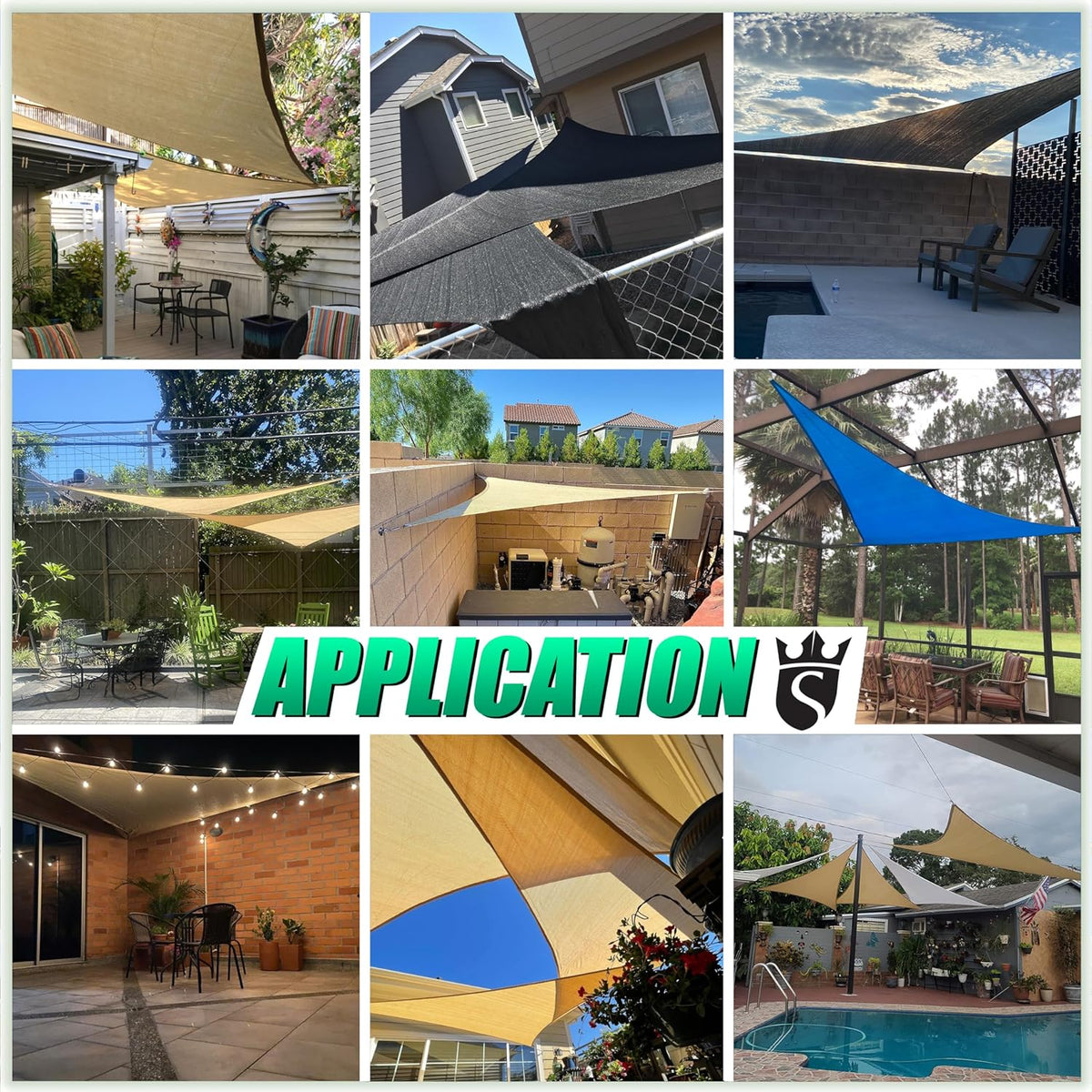 Royal Shade Beige 20' x 20' x 28.3' Right Triangle Sun Shade Sail RS-SLT, 95% UV Blockage, 200GSM Commercial Standard Heavy Duty, Water & Air Permeable Canopy Mesh for Patio (We Make Custom Sizes)
