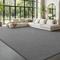 Deerhoo Large Area Rugs for Living Room Bedroom, 6 x 9 Ft, Grey