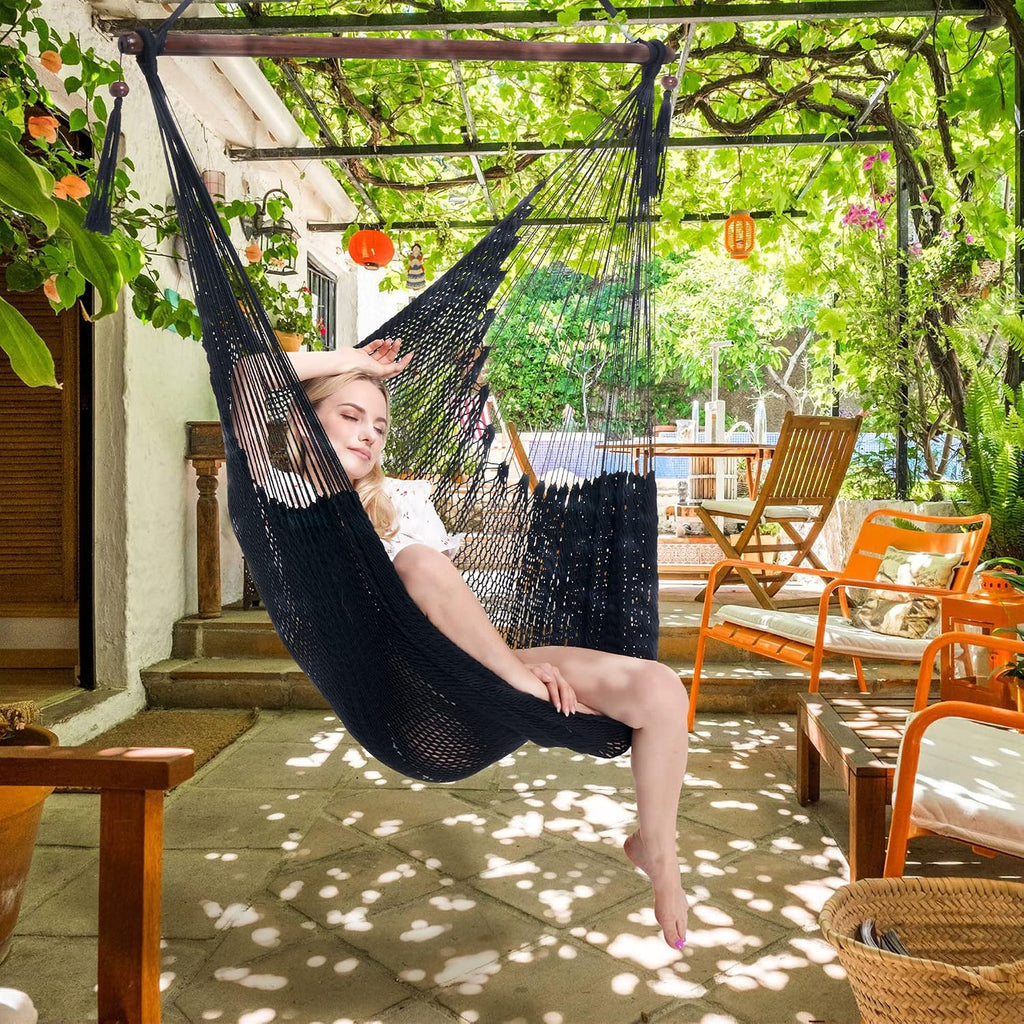 large caribbean hammock chair - 48 inch, package contents
