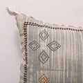 Labhanshi Hand-Woven Cotton Lumbar Pillow Cover, White, 12x28